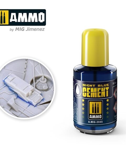 Night Blue Cement (30mL) AMMO MIG 2045