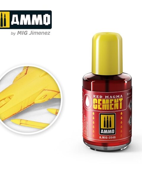 Red Magma Cement (30mL) AMMO MIG 2046