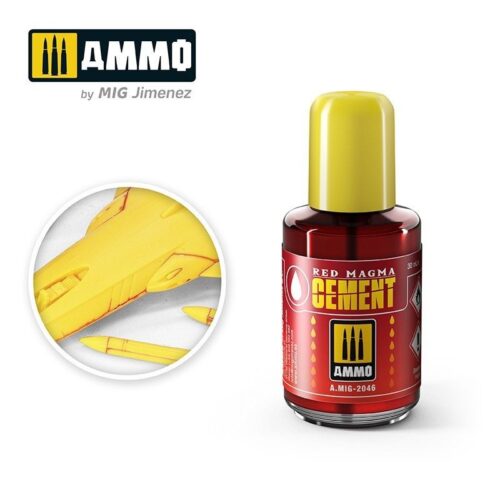 Red Magma Cement (30mL) AMMO MIG 2046