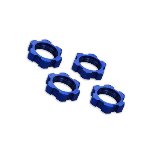 TXX7758 TRAXXAS – Dadi Ruota 17mm Alluminio Blu (4pz)