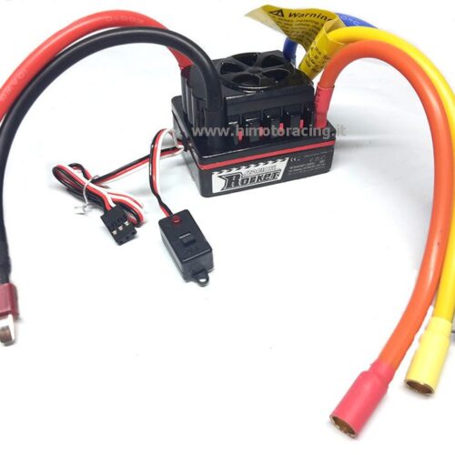 REGOLATORE – Regolatore di velocità Brushless Scala 1:8 Rocket Racing con sensore da 120A Waterproof