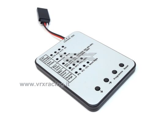 PROGRAMMAZIONE - Programm card per programmazione regolatori brushless (25A 45A 80A 120A) VRX