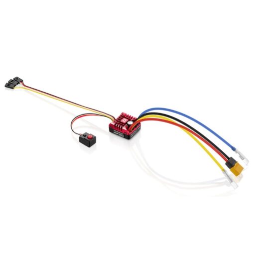 REGOLATORE - Hobbywing QUICRUN WP1080 G2 Crawler Brushed 80A Waterproof BEC 4A - immagine 3