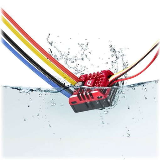 REGOLATORE - Hobbywing QUICRUN WP1080 G2 Crawler Brushed 80A Waterproof BEC 4A - immagine 4