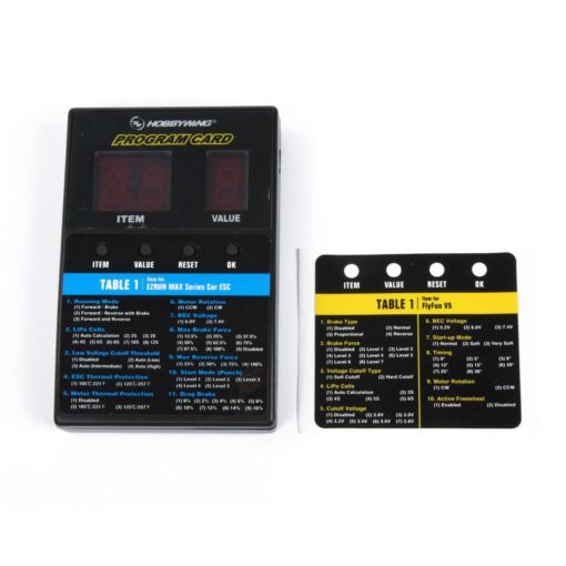 PROGRAMMAZIONE - Hobbywing LED Programmierbox Xerun, FlyFun, Ezrun, Seaking, Platinum - immagine 2