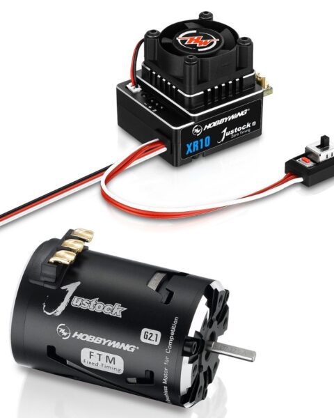 COMBO - Hobbywing Xerun XR10 Justock G3 Brushless ESC, 13.5T