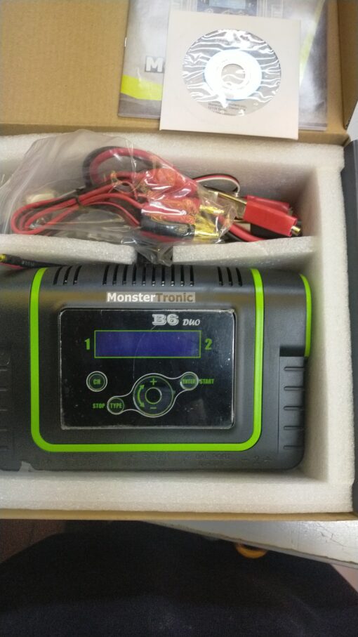 ULTIMI PEZZI MT6B DUO-AC CARICABATTERIA MONSTER TRONIC 12V CC - immagine 2