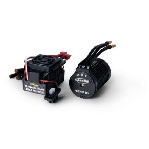COMBO – Set Dragster Turbo scala 1:10 senza spazzole 4370 KV