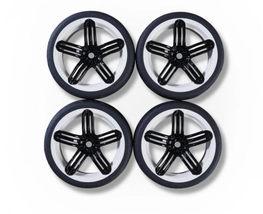 500900179- Set ruote nere SC stile 6S (4pz) scala 1:10 CARSON - immagine 2