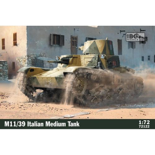 M11/39 Italian Medium Tank scala 1:72 IBG MODELS