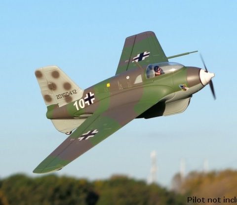 D9306000603-0 - Me-163B V2 "White 10" Caccia Intercettore della Seconda Guerra Mondiale EPO 950mm (PNF) - DURAFLY