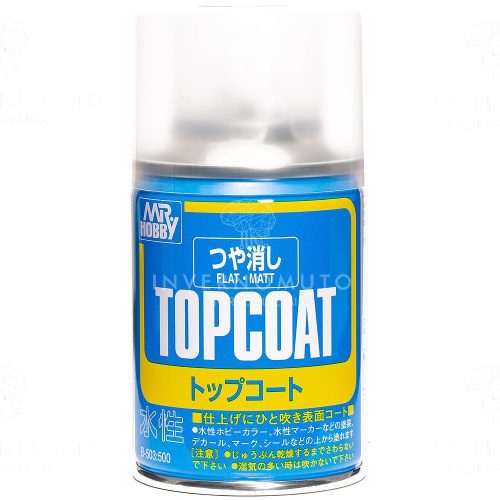 B503 – Spray MR. TOP COAT FLAT SPRAY – TRASPARENTE OPACO – 88ml