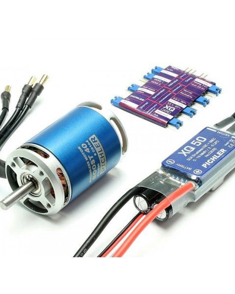 COMBO - Boost 40 V2  KV=890  Brushless Motorset - C9109 - PICHLER
