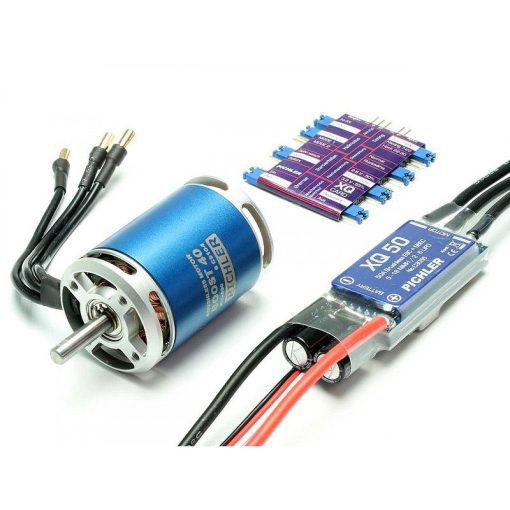COMBO - Boost 40 V2  KV=890  Brushless Motorset - C9109 - PICHLER