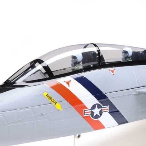 EFL01450 - F-14 Twin 40mm EDF BNF Basic AS3X e SAFE Jet elettrico - E-FLITE - immagine 4