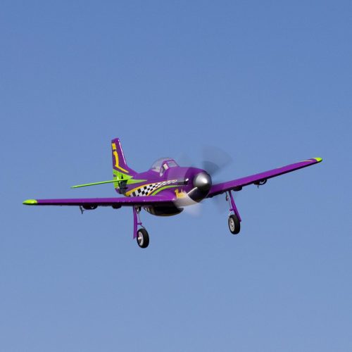 EFLU4350 – UMX P-51D Voodoo BNF Basic with AS3X and SAFE Select 493mm – E-FLITE