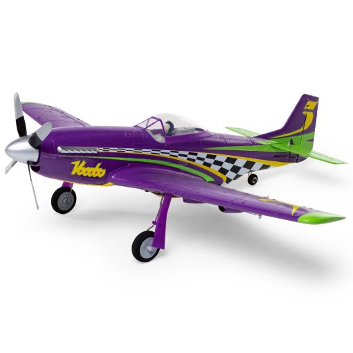 EFLU4350 - UMX P-51D Voodoo BNF Basic with AS3X and SAFE Select 493mm - E-FLITE - immagine 2