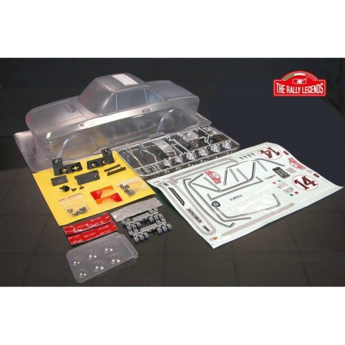 EZRL2425 – CARROZZERIA FULVIA HF TRASPARENTE scala 1:10 – THE RALLY LEGENDS