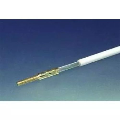 114159 – Bowden treccia acciaio 2,8/1,6 mm con filettatura M2 lung. 100 cm (1 pz) – MP JET