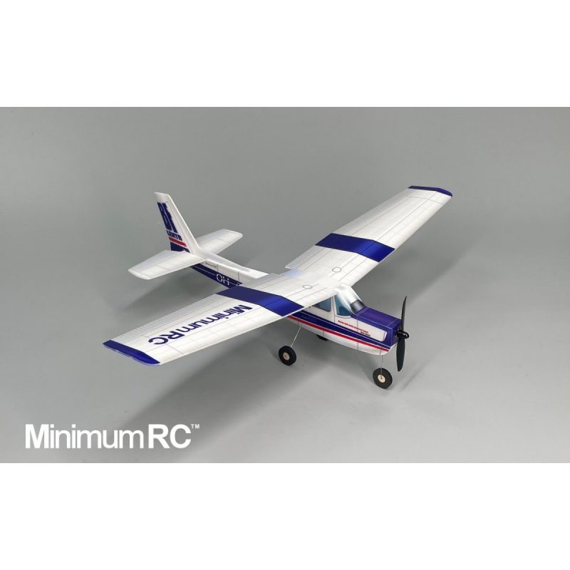 M179821 - Cessna-152 Skyline (Blue) Kit + Motor 360mm - MinimumRC - immagine 2