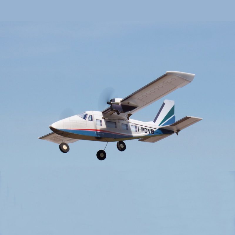 M179822 - Micro Vulcanair P-68 Kit + Dual Motors 360mm - MinimumRC