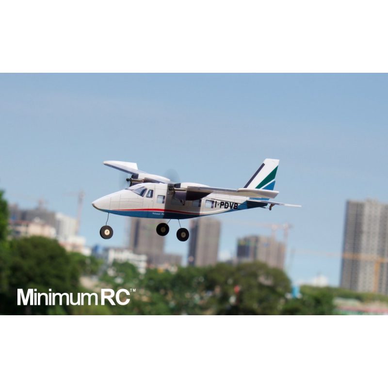 M179822 - Micro Vulcanair P-68 Kit + Dual Motors 360mm - MinimumRC - immagine 2
