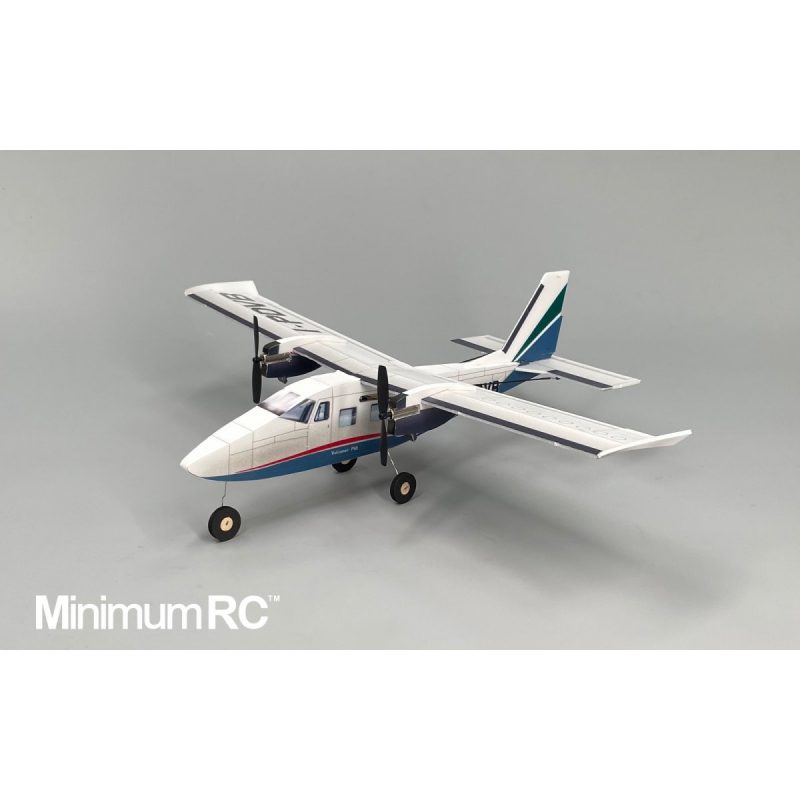 M179822 - Micro Vulcanair P-68 Kit + Dual Motors 360mm - MinimumRC - immagine 3