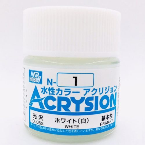 N001 Bianco Lucido Gunze Acrysion serie N Acrilico 10ml