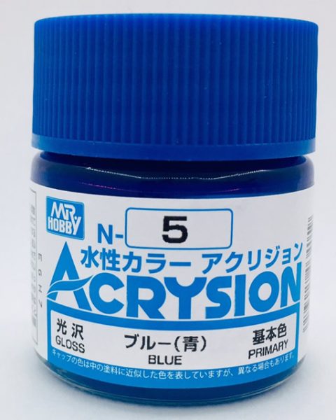 N005 Blu Lucido Gunze Acrysion serie N Acrilico 10ml