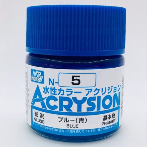 N005 Blu Lucido Gunze Acrysion serie N Acrilico 10ml