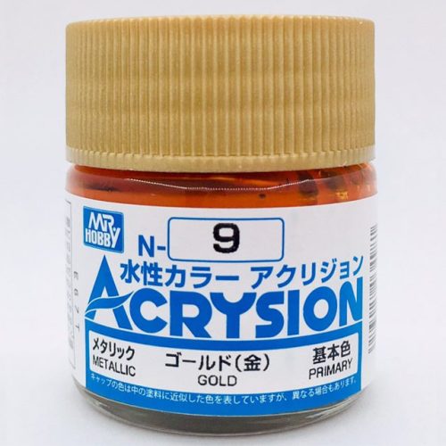 N009 Gold – Metallic  Gunze Acrysion serie N Acrilico 10ml