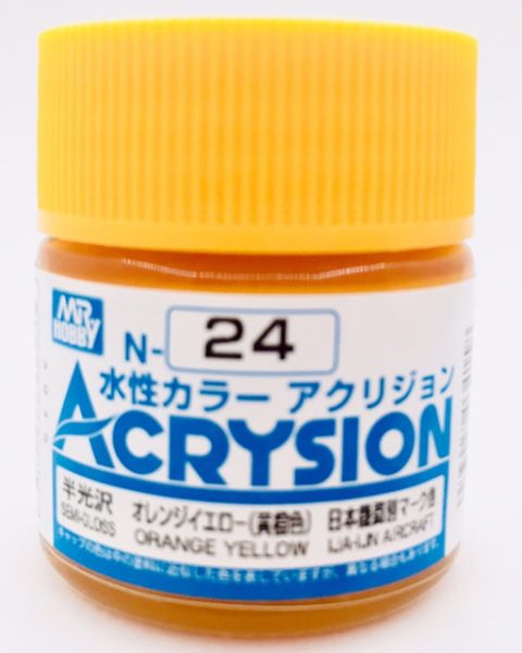 N024 Orange Yellow - Semi-Lucido Gunze Acrysion serie N Acrilico 10ml