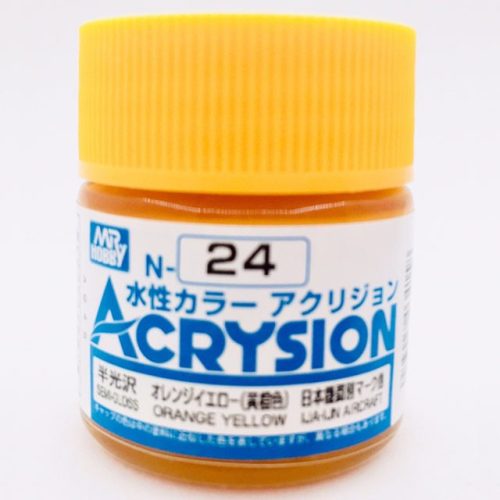N024 Orange Yellow – Semi-Lucido Gunze Acrysion serie N Acrilico 10ml
