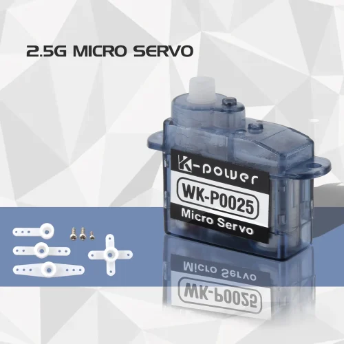 micro-servocomando S-0025K servo 4,8v 6v spinetta UNI