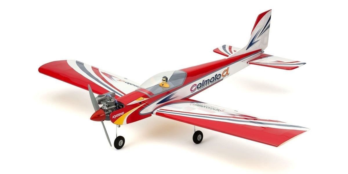K11258RB - Calmato Alpha 40 Sports Toughlon Red (EP/GP) 1600mm - KYOSHO - immagine 2