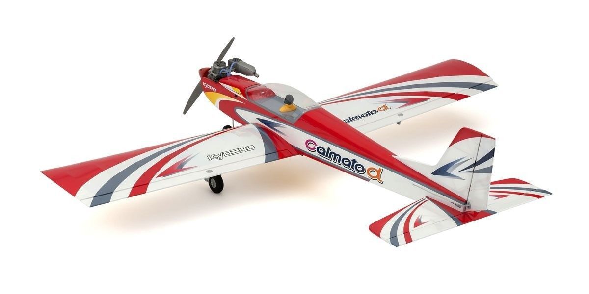 K11258RB - Calmato Alpha 40 Sports Toughlon Red (EP/GP) 1600mm - KYOSHO - immagine 3