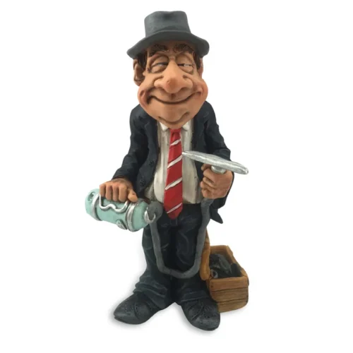 014-99692 Mestieri Funny Collection Les Alpes Agente h 16,5cm