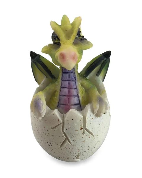 015-99670 Funny Dragon Collection Les Alpes "Stiki" nell'uovo h cm5