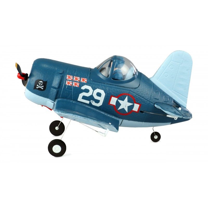 AM24126 - CARTOON CORSAIR F4U 4 CANALI 3D/6G RTF - AMXFLIGHT - immagine 3