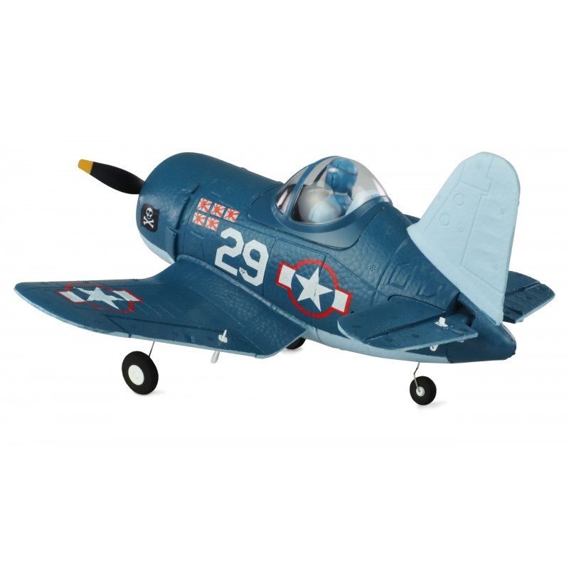 AM24126 - CARTOON CORSAIR F4U 4 CANALI 3D/6G RTF - AMXFLIGHT - immagine 4