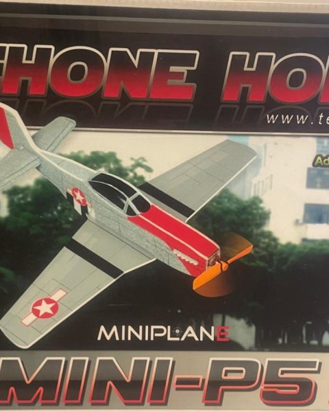 Micro aereo parkflyer MINI P51 EPP MICRO 3D CARBON 380mm - TECHONE