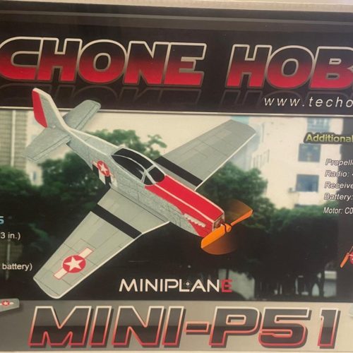 Micro aereo parkflyer MINI P51 EPP MICRO 3D CARBON 380mm – TECHONE