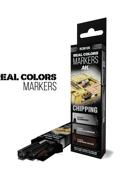 AK Pennarelli RCM105 Set 3 pezzi Real Color Marker