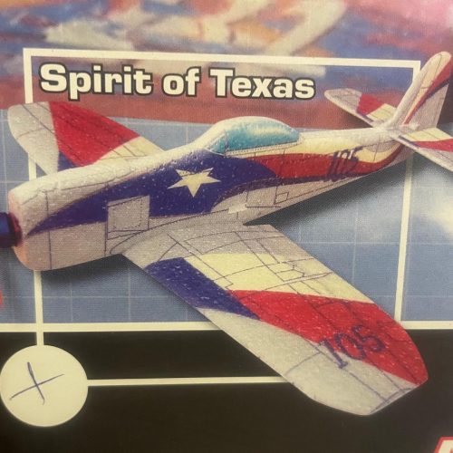 Micro aereo MINI SPIRIT OF TEXAS EPP MICRO 3D  520mm – FREE AIR