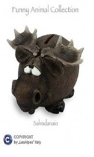 Salvadanaio Animal Alce 014 92806 - Les Alpes