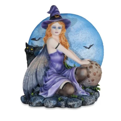 043-516 21cm Les Alpes Strega Bianca Neela con Gatto