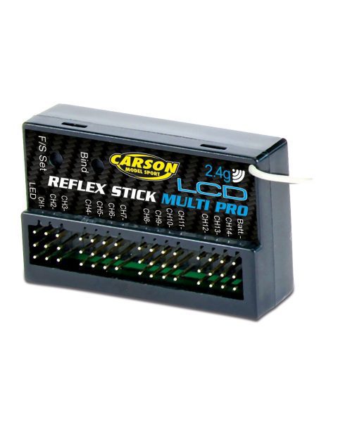 500501544 - Ricevente Reflex Stick Multi Pro LCD 2.4GHz - CARSON