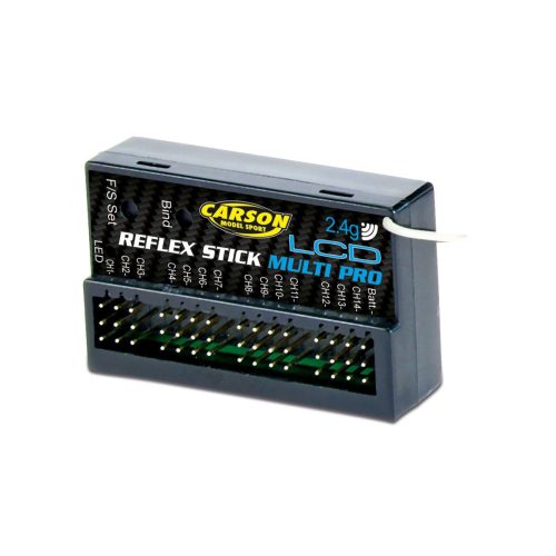 500501544 – Ricevente Reflex Stick Multi Pro LCD 2.4GHz – CARSON