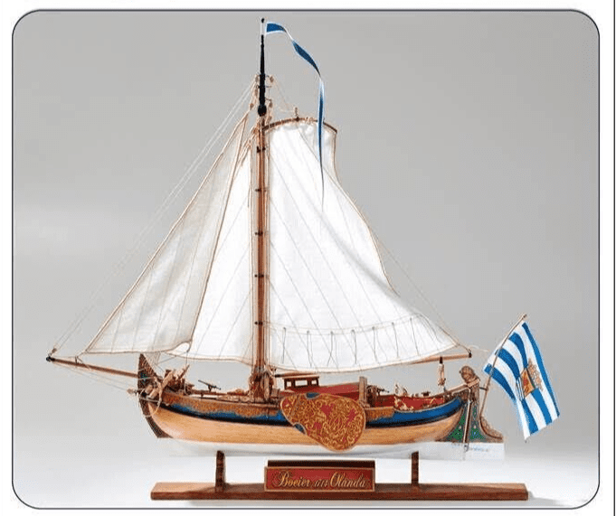 BOEIER 1714 Veliero da diporto olandese COREL SM63 scala 1:25