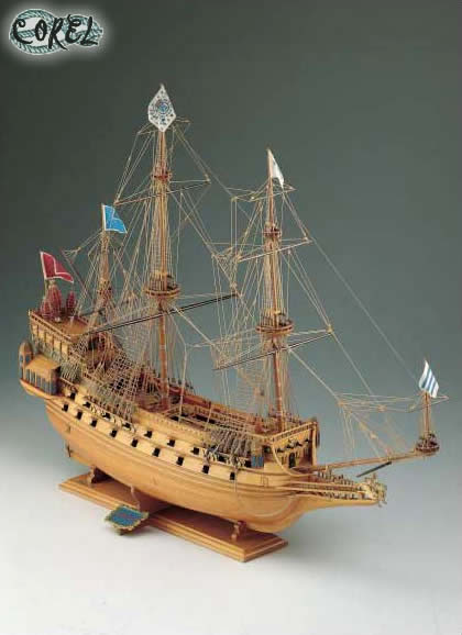 SM17 - COURONNE - Vascello di liena francese del 1636.  scala 1:100 COREL